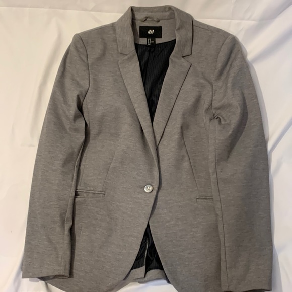 Gray blazer . Size 14.